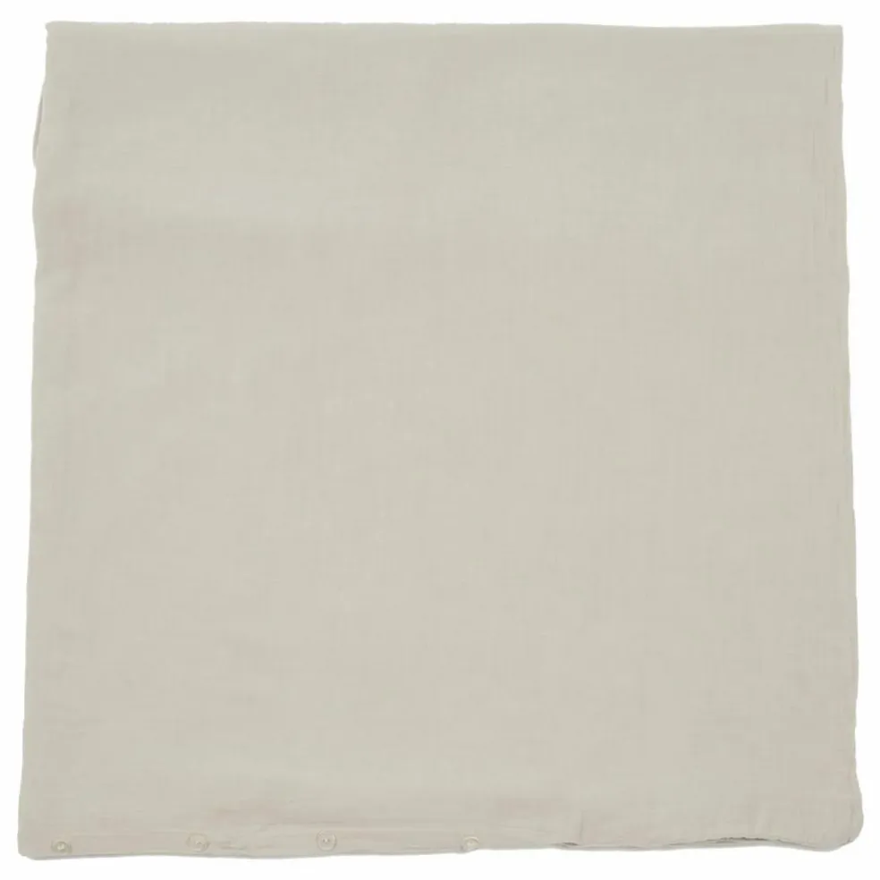 Housse de couette Dili en voile de coton | Lin