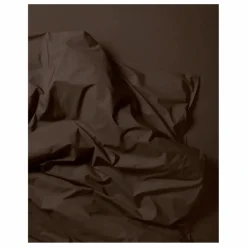 Housse de couette en percale organique - Coffee Brown | Café