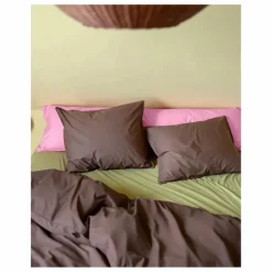 Housse de couette en percale organique - Coffee Brown | Café