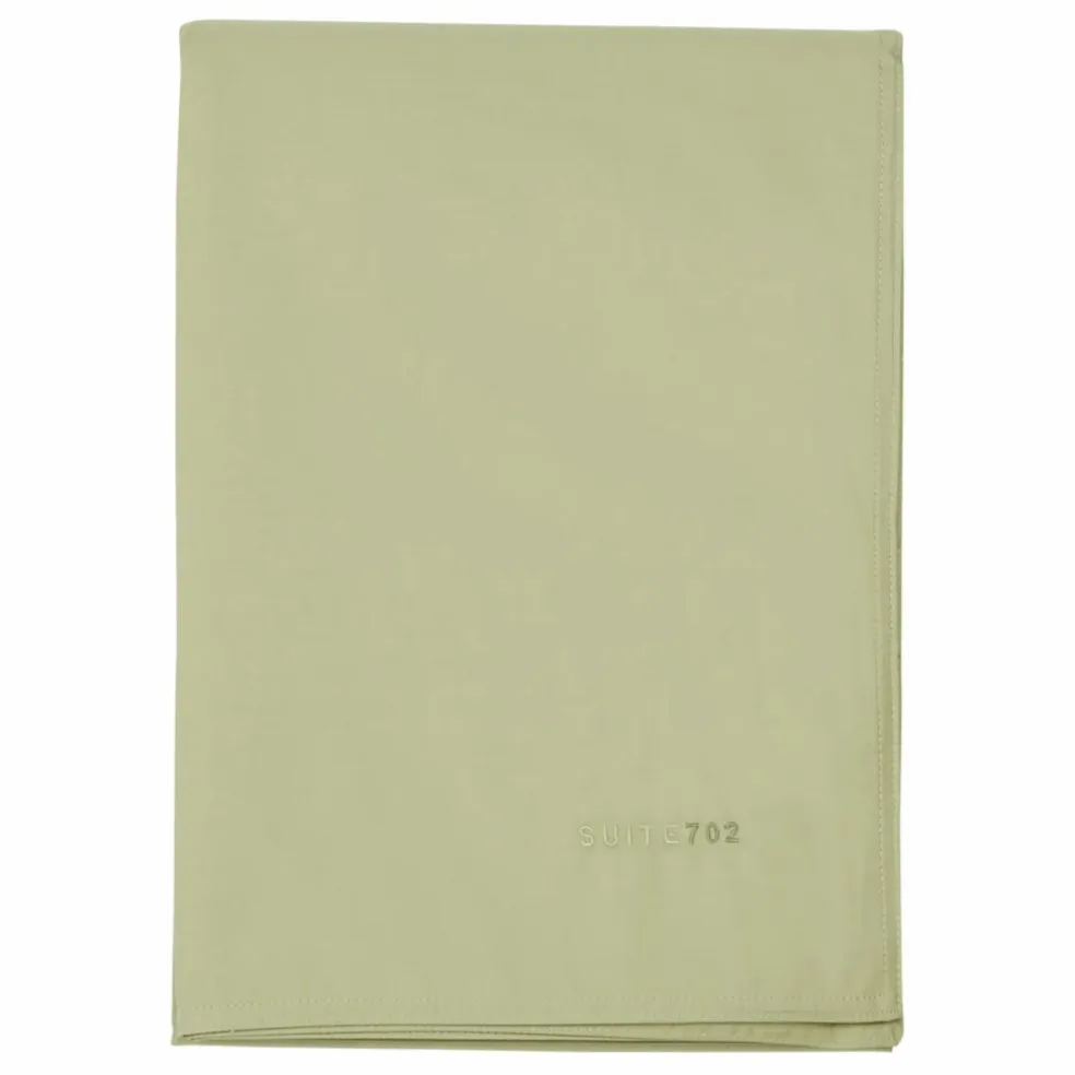 Housse de couette en percale organique | Vert pistache