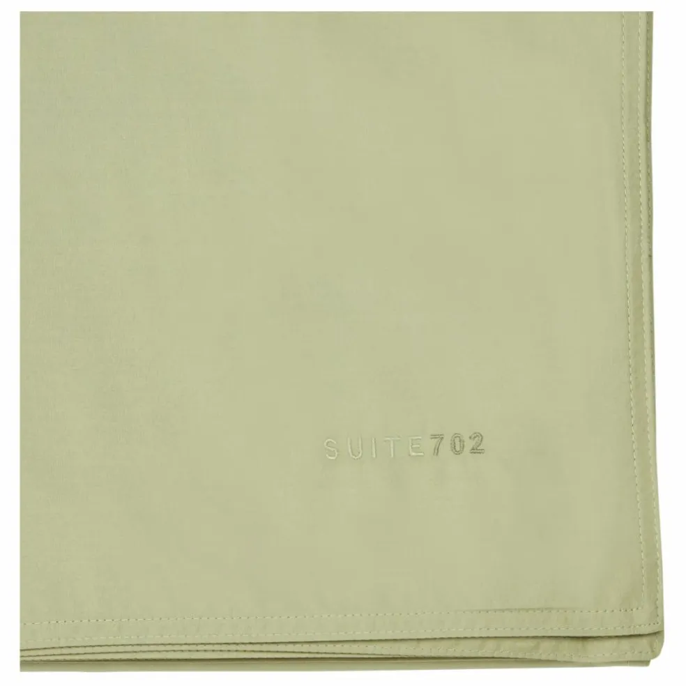 Housse de couette en percale organique | Vert pistache