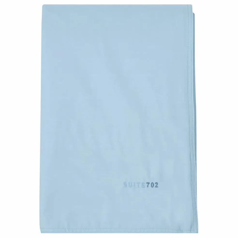 Housse de couette en percale organique | Bleu ciel