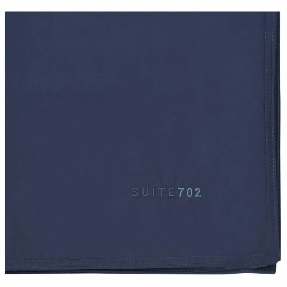 Housse de couette en percale organique | Bleu marine
