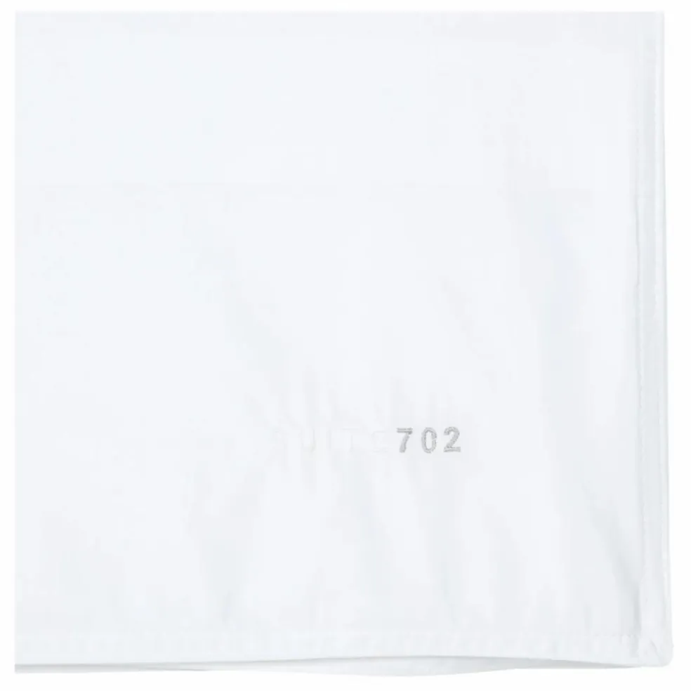Housse de couette en percale organique | Blanc