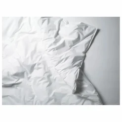 Housse de couette en percale organique | Blanc
