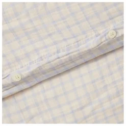 Housse de couette Gingham Sky | Bleu ciel