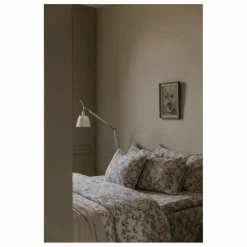 Housse de couette Jardim en mousseline de coton | Cobalt
