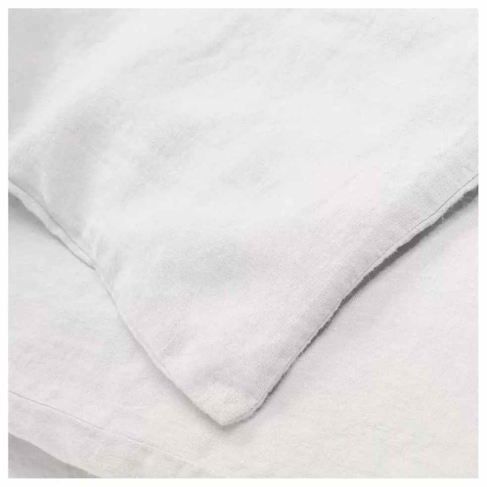 Housse de couette Lin lavé | Blanc cassé