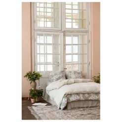 Housse de couette Plumbago en coton bio | Bleu
