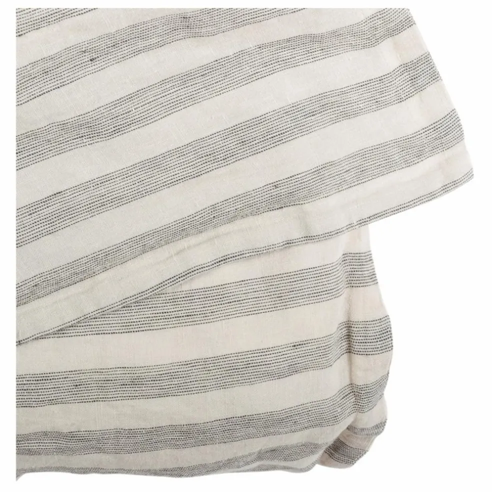 Housse de couette Sandhills en lin | Blanc cassé