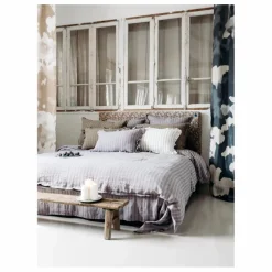 Housse de couette Sandhills en lin | Violet