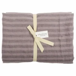 Housse de couette Sandhills en lin | Violet