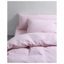 Housse de couette Striped en Coton Bio | Rose