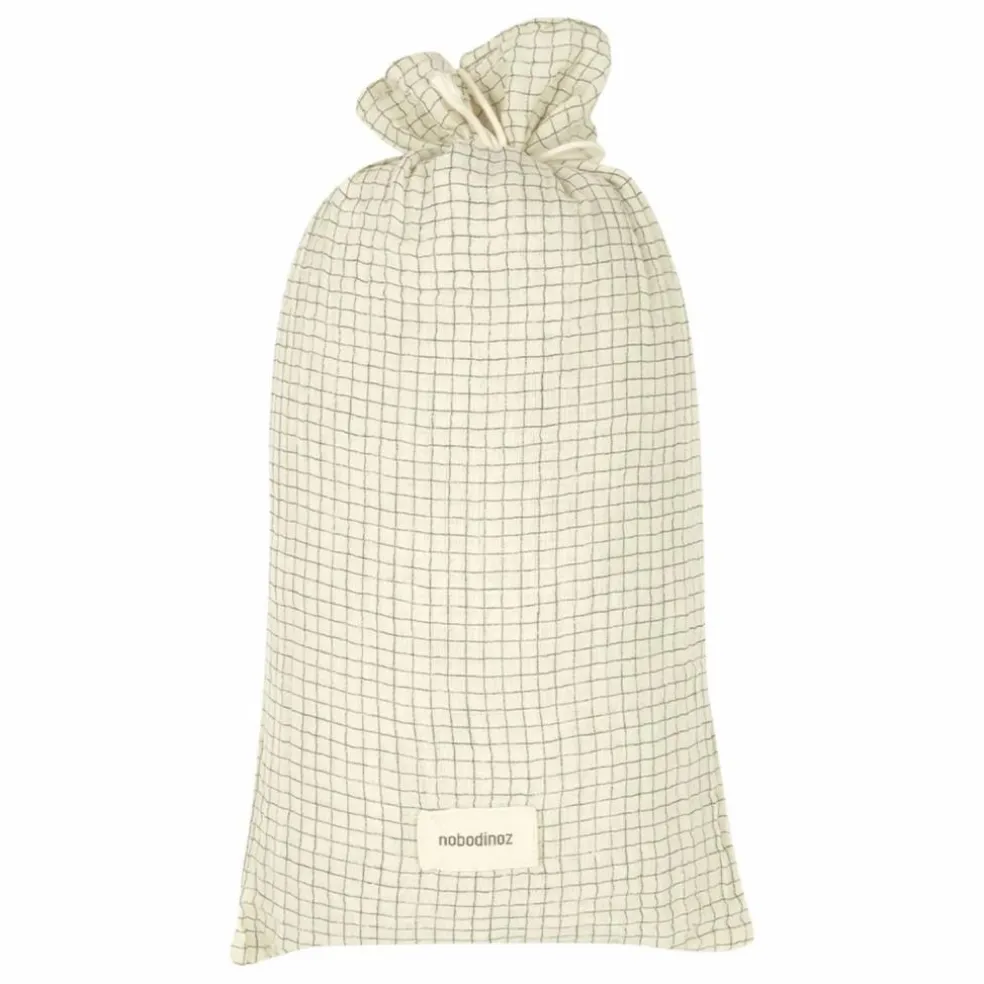Housse de couette Wabi-Sabi Blue Grid | Bleu