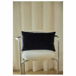 Housse de coussin Argentine en velours | Saphir