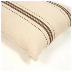 Housse de coussin Belgian Towel Tinos | Ecru