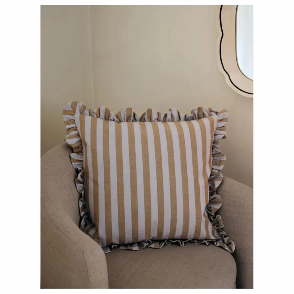 Housse de coussin carré Ina | Bleu