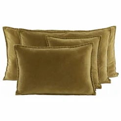 Housse de coussin en velours Manhattan | Gold