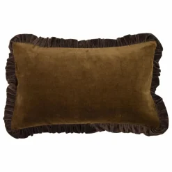 Housse de coussin en velours Doris