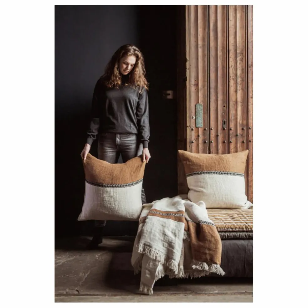 Housse de coussin Etienne | Beige
