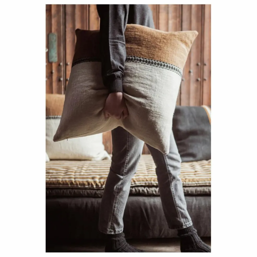 Housse de coussin Etienne | Beige