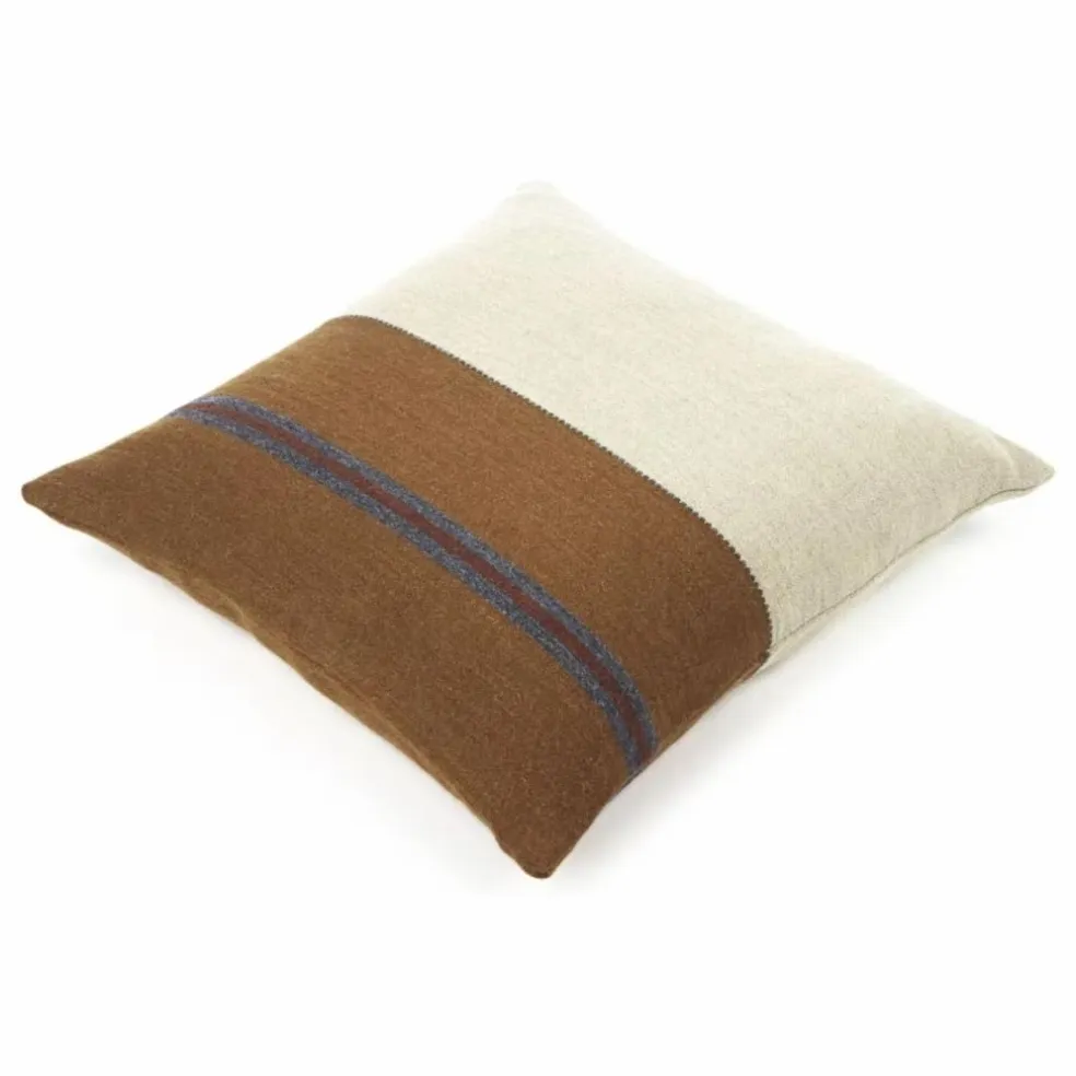 Housse de coussin Highland Stripe | Camel