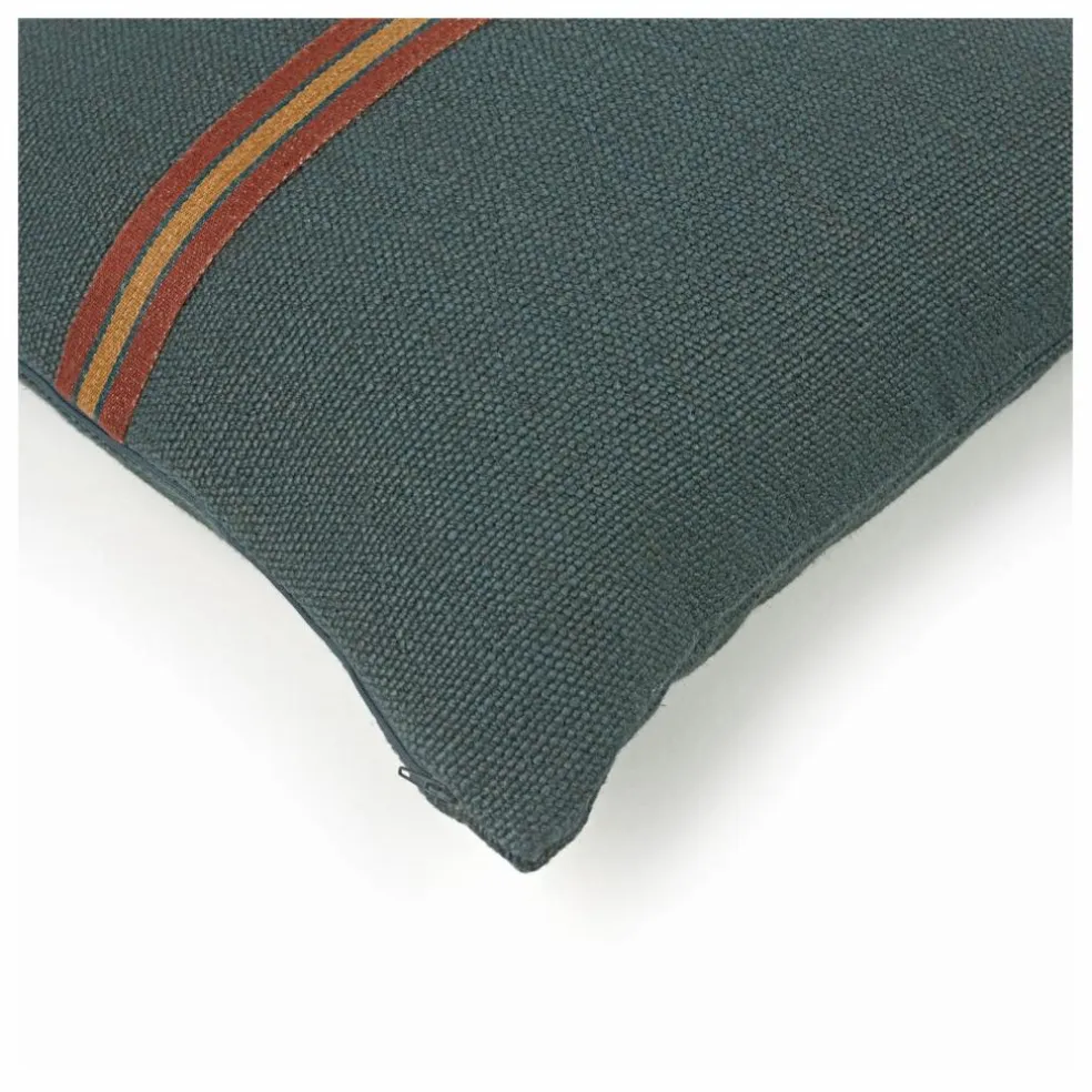 Housse de coussin Jasper | Gris anthracite