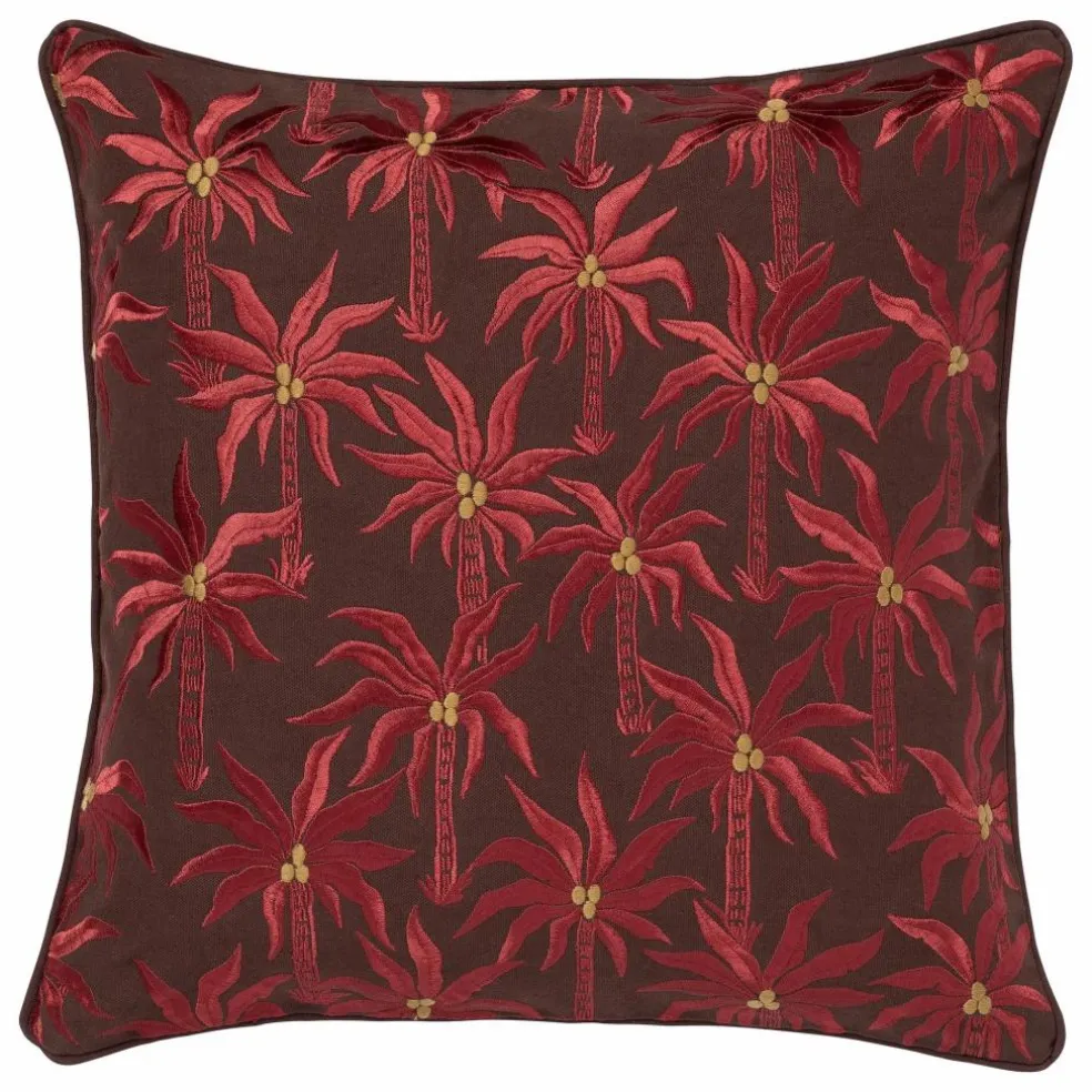 Housse de coussin Laura | Chocolat