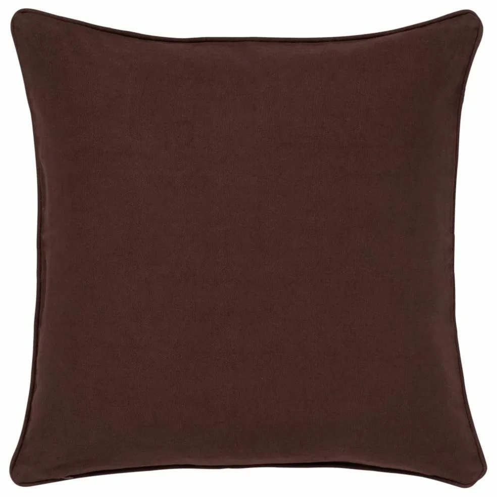 Housse de coussin Laura | Chocolat