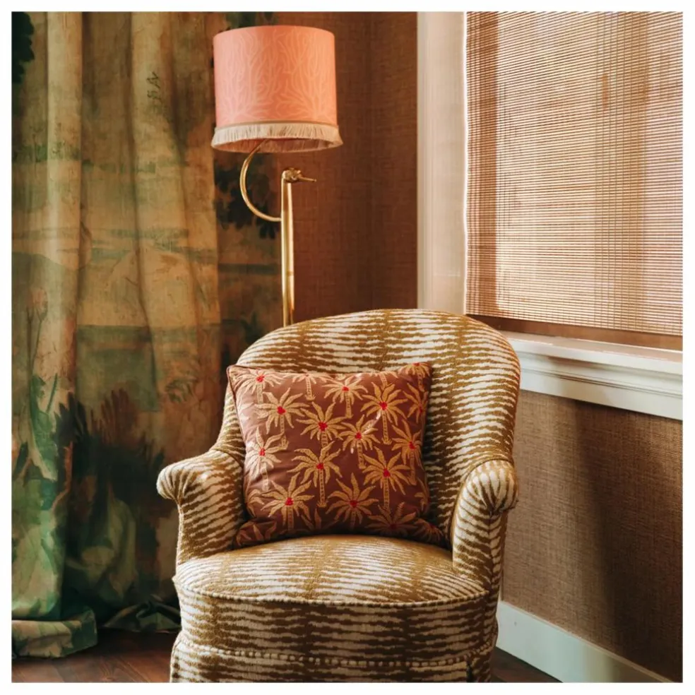 Housse de coussin Laura | Cannelle