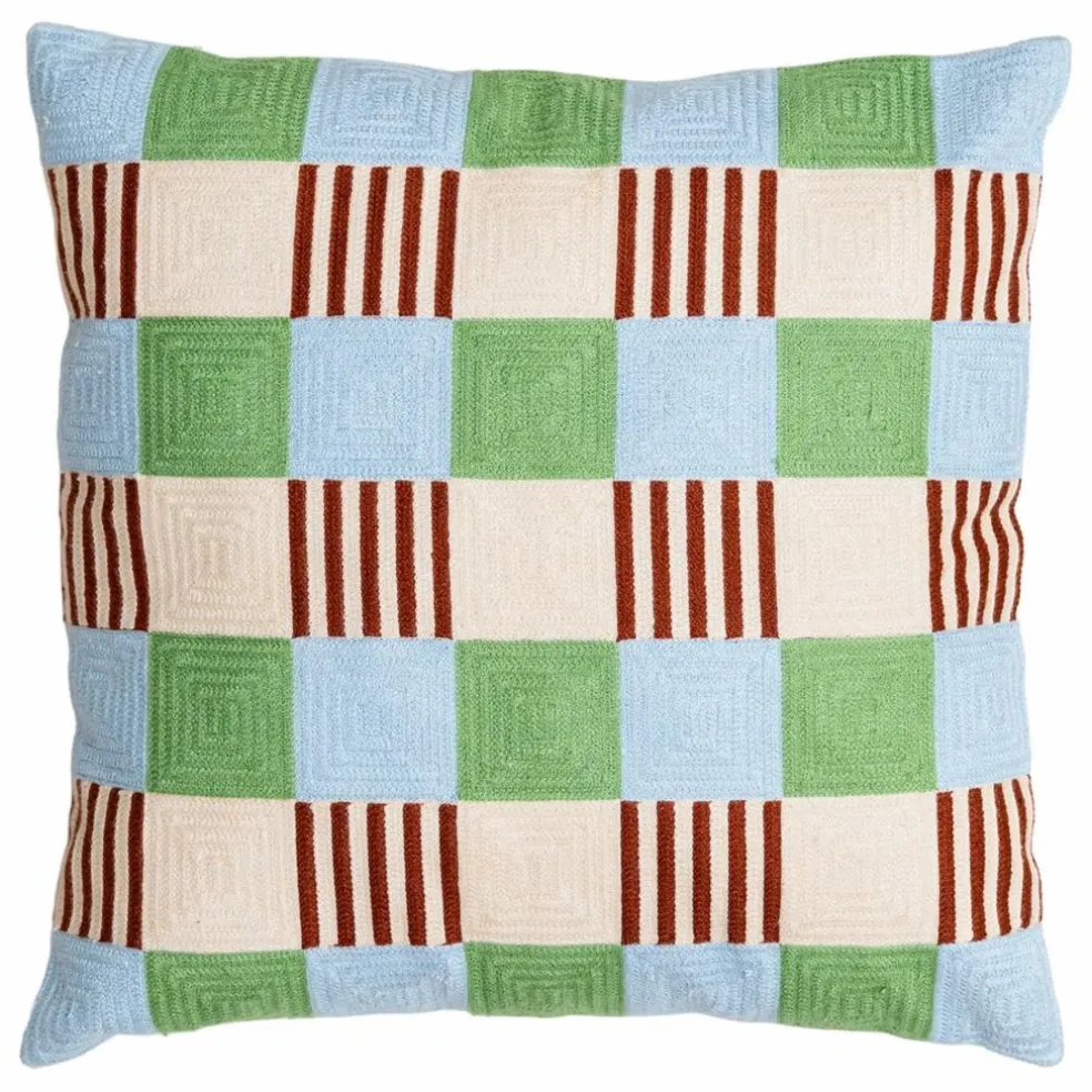 Housse de coussin Playground | Bleu