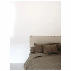 Housse de coussin Sandhills volantée | Marron
