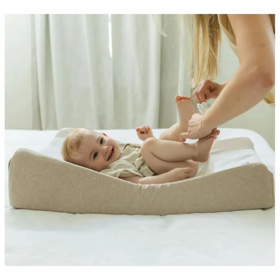 Housse de matelas à langer Sofalange | Argile