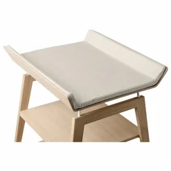 Housse de matelas à langer Linéa | Beige
