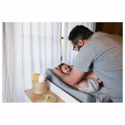 Housse de matelas à langer Sofalange | Gris clair