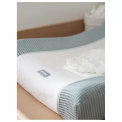 Housse de matelas à langer Sofalange | Vert d'eau