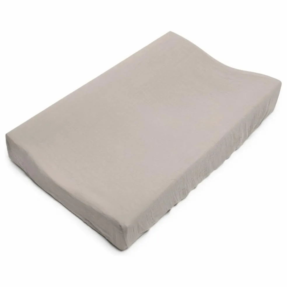Housse de matelas à langer | Beige
