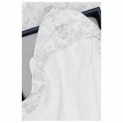 Housse de matelas à langer Toile de Jouy | Gris