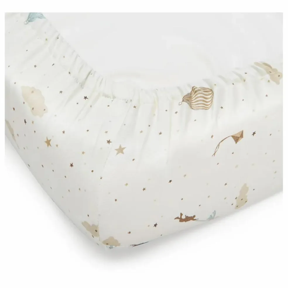 Housse de matelas à langer en coton bio
