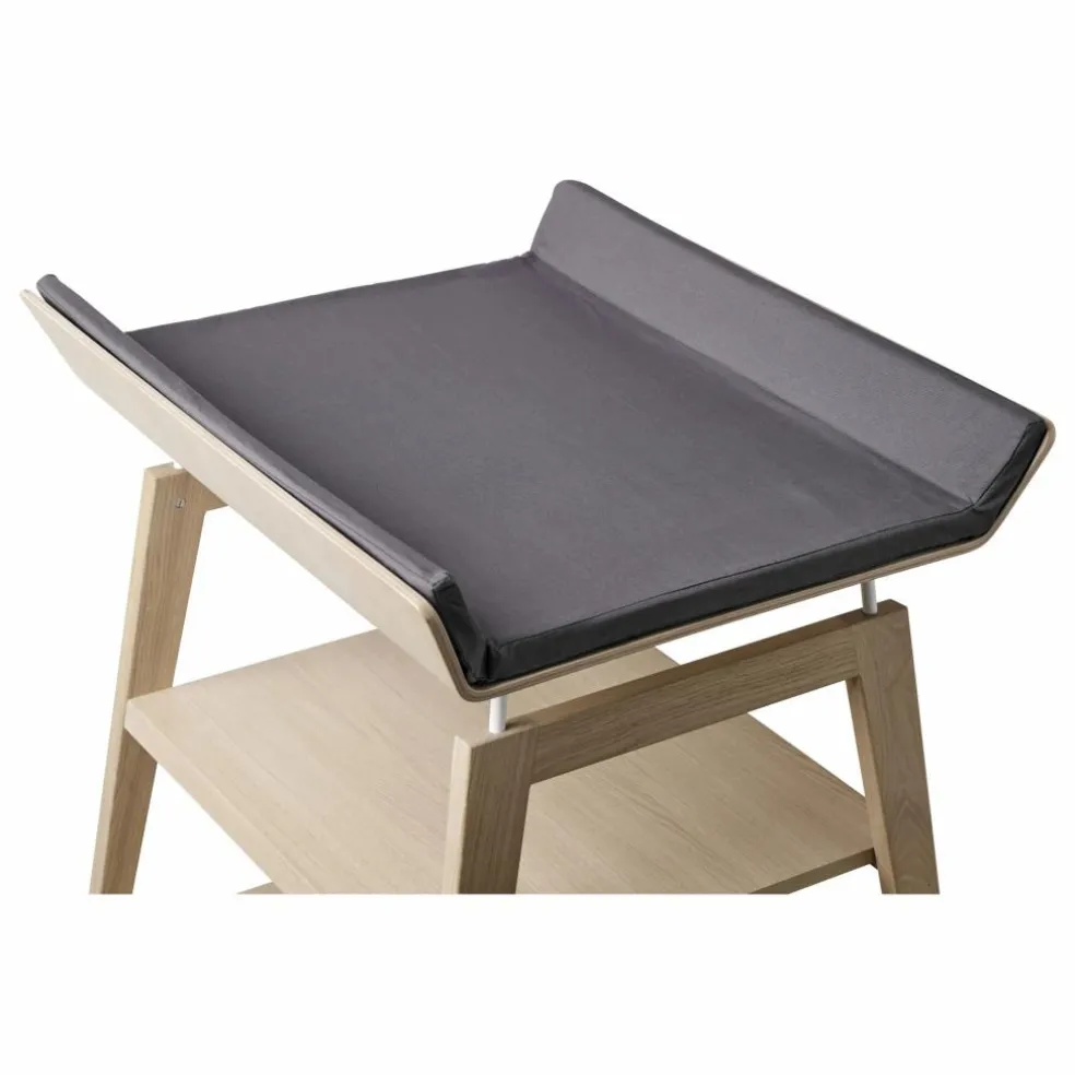 Housse de matelas à langer Linéa | Gris