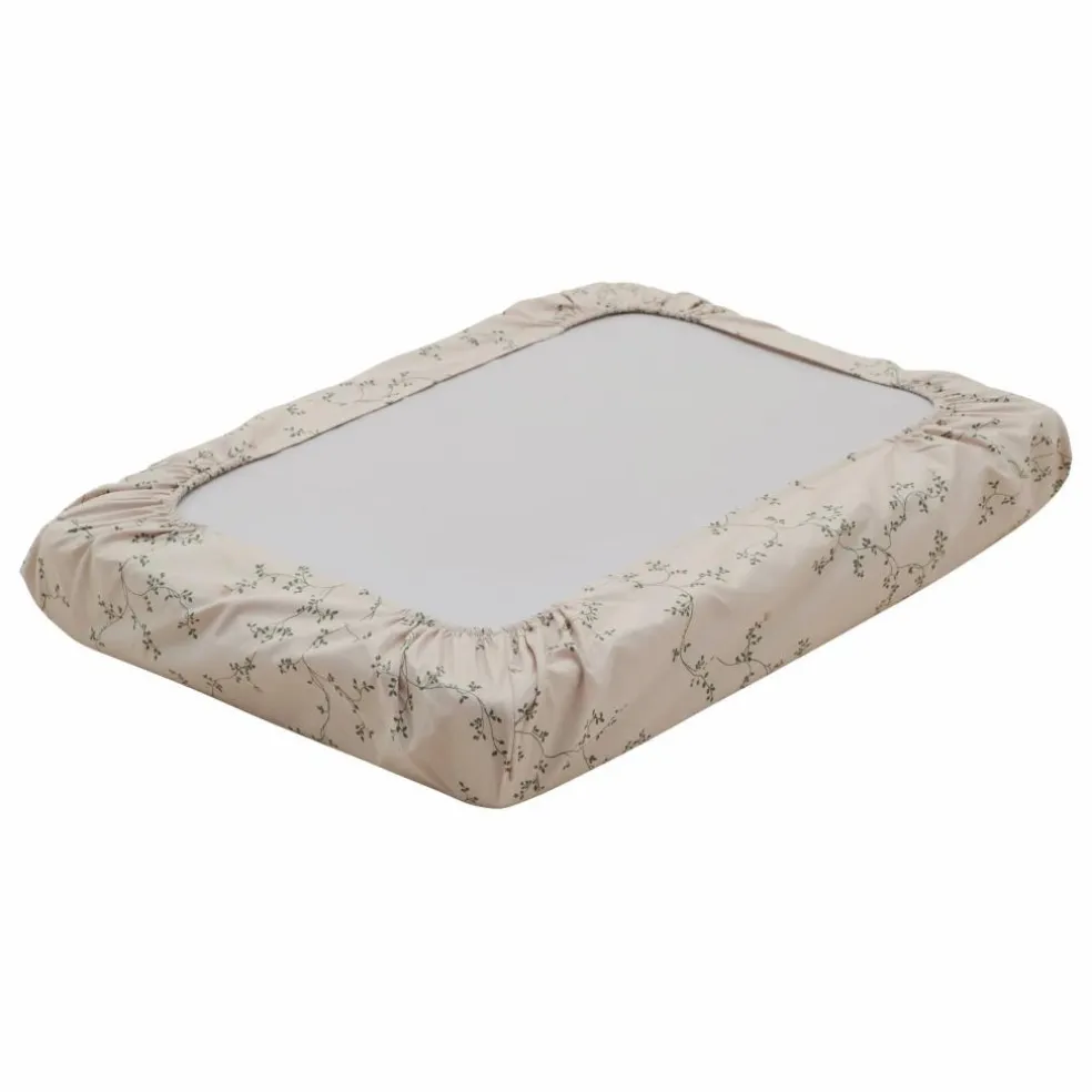 Housse de matelas à langer Botany en coton | Vert