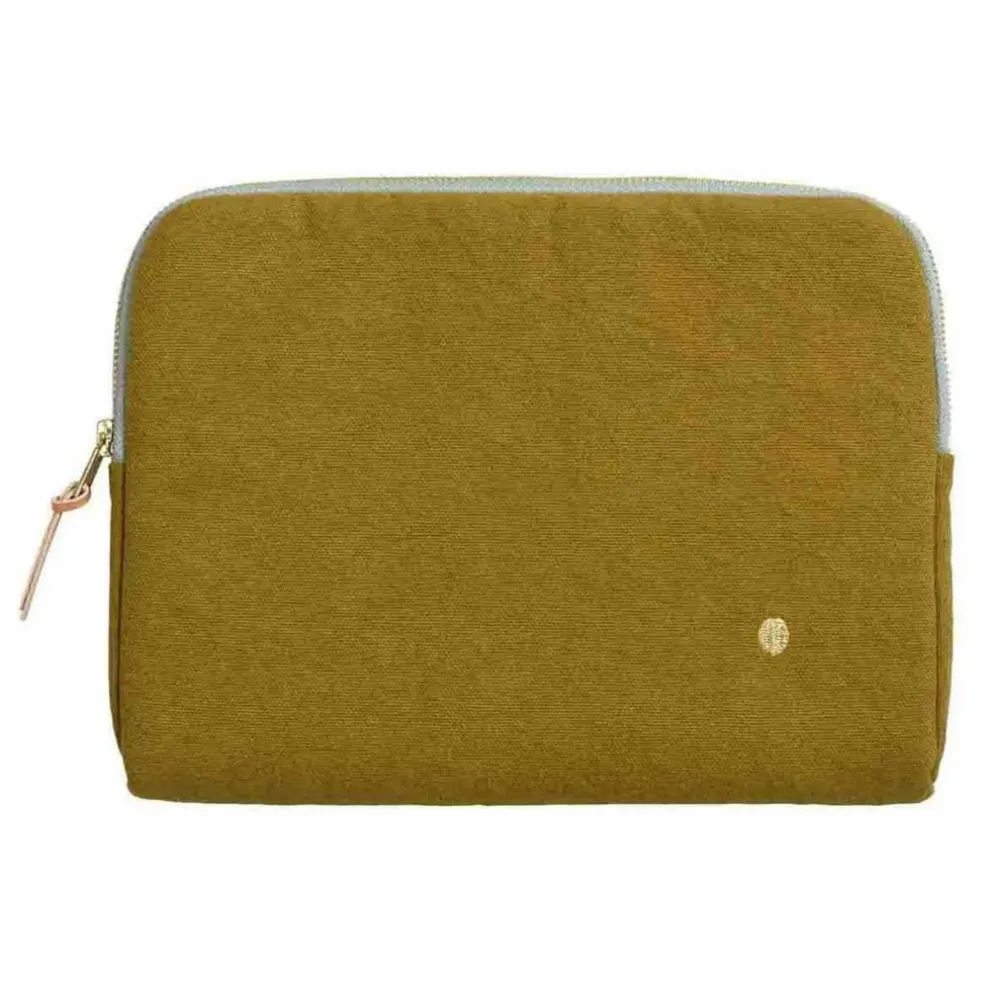 Housse d'Ipad en coton bio Iona | Gold