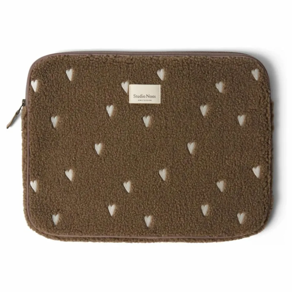 Housse d'ordinateur Hearts | Marron