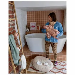 Housse pour nid bébé multi-usage Cœur | Crème