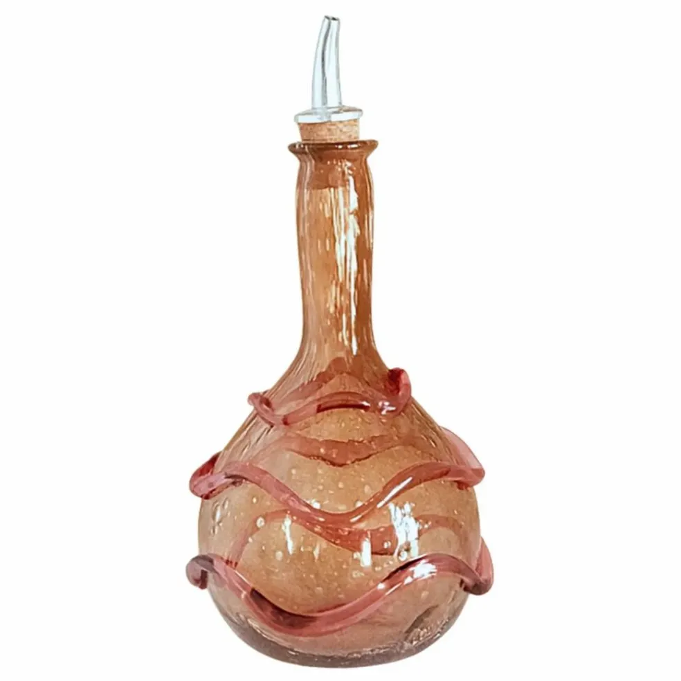 Huilier en verre Roméo | Rose