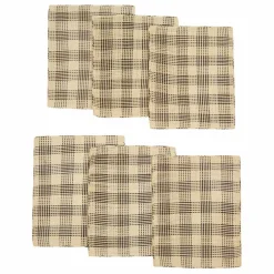 Japa Set de table Jipi - Set de 6 | Marron