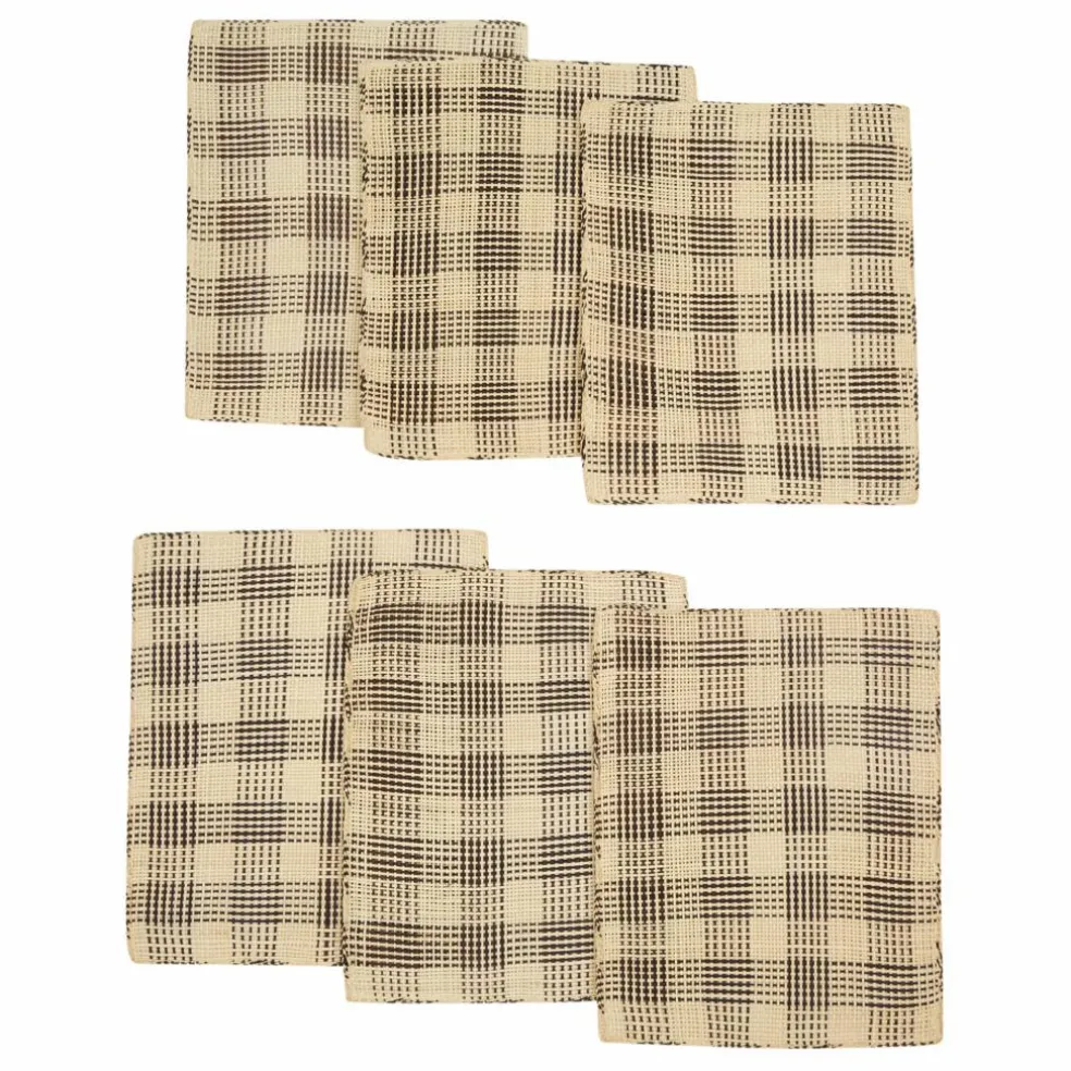 Japa Set de table Jipi - Set de 6 | Marron