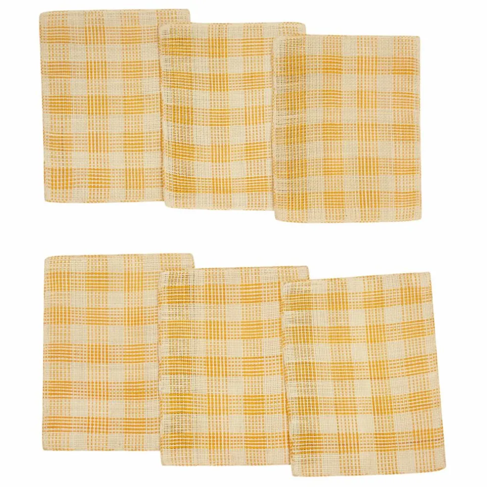 Japa Set de table Jipi - Set de 6 | Orange