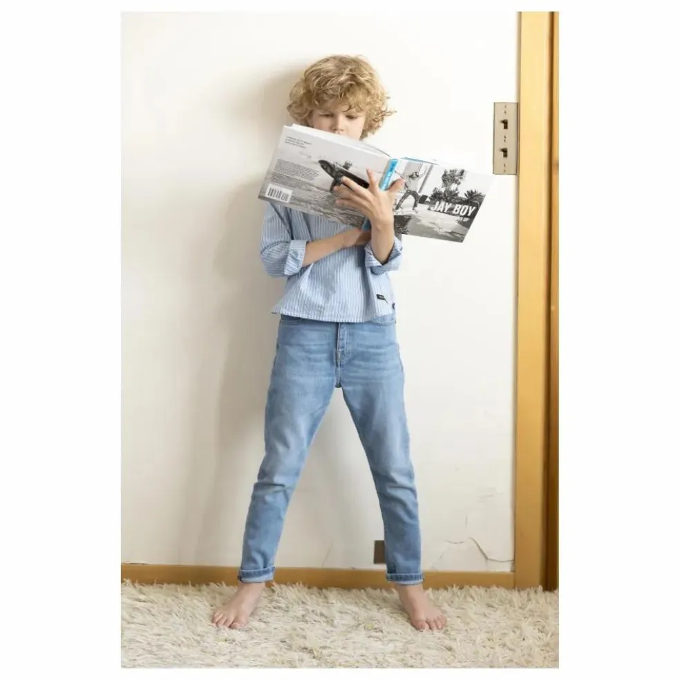 Jean 5 Poches Ewan | Denim bleached