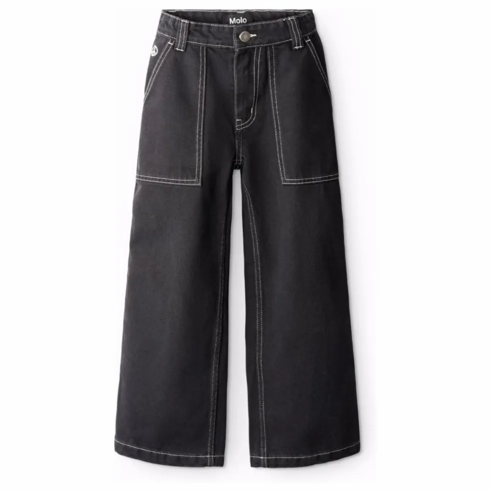Jean Alton Coton Bio | Denim noir